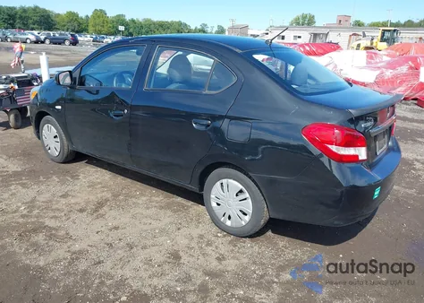 2017 Mitsubishi Mirage G4 Es из США, поврежденный, VIN ML32F3FJXHH000628